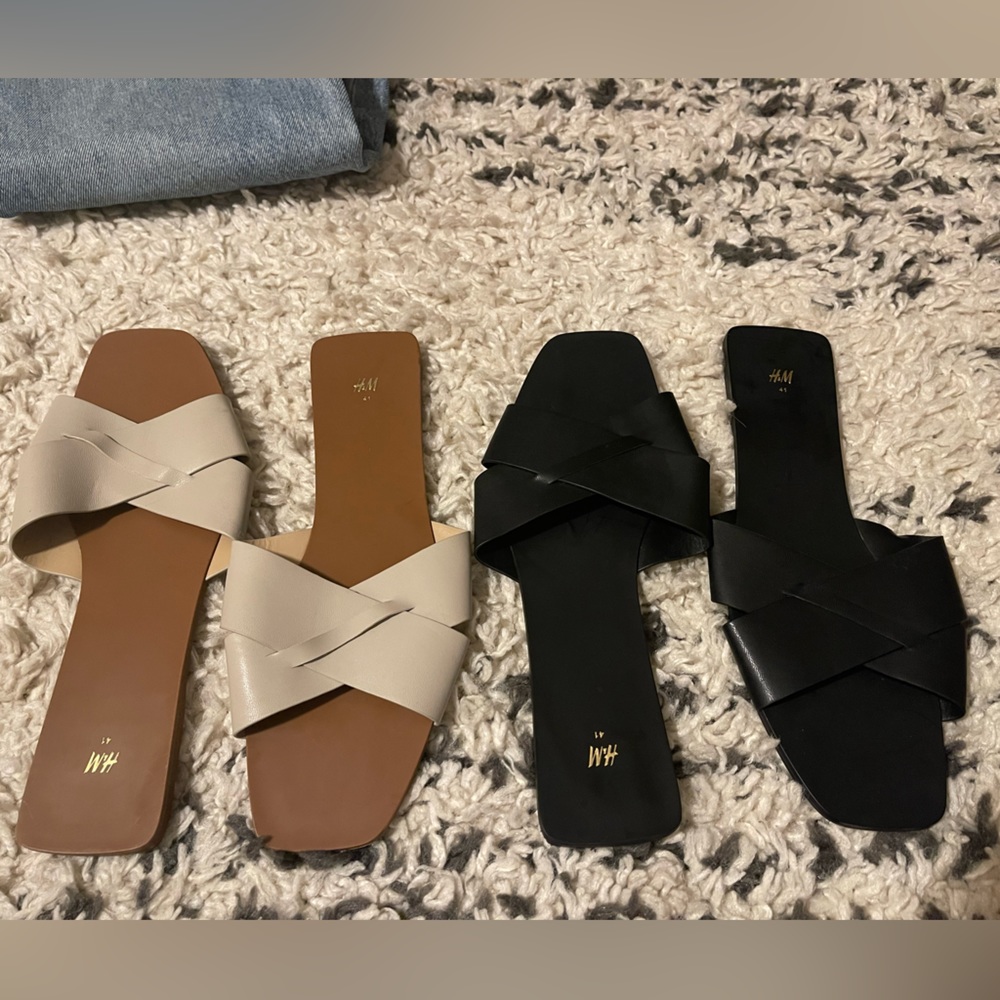 H&M Strappy Slides (Lot of 2), 10